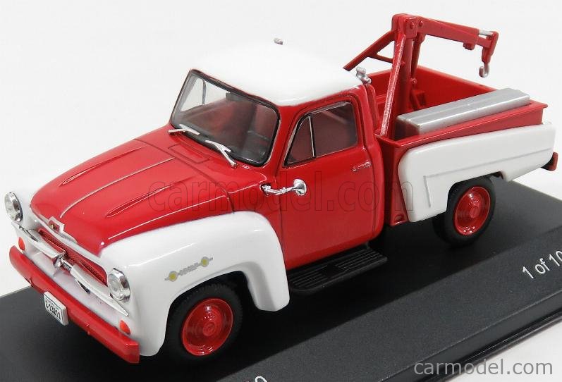1:43 Whitebox Chevrolet 3100 Tow Truck Tow Truck Year 1956 Red/White