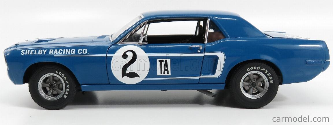 ACME-MODELS 12987 Scale 1/18 | FORD USA MUSTANG SHELBY COUPE N 2 TRANS ...