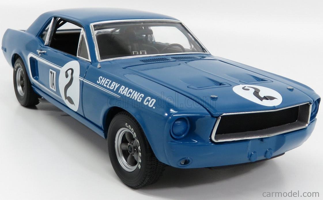 ACME-MODELS 12987 Scale 1/18 | FORD USA MUSTANG SHELBY COUPE N 2 TRANS ...