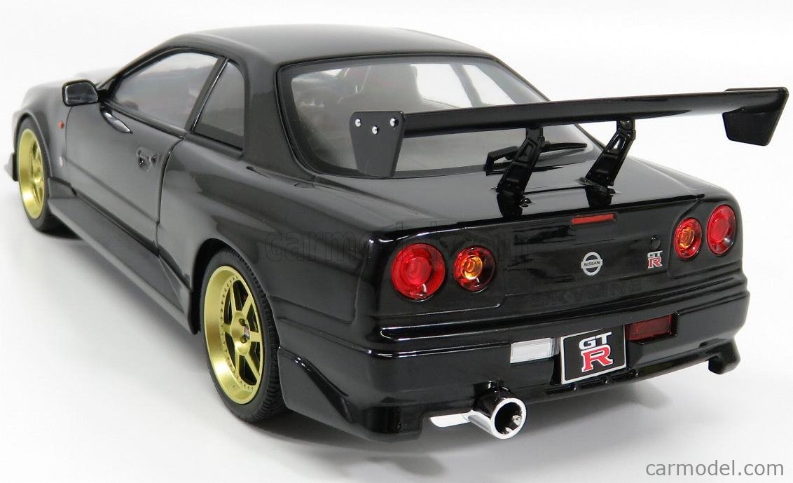 nissan skyline r34 scale model