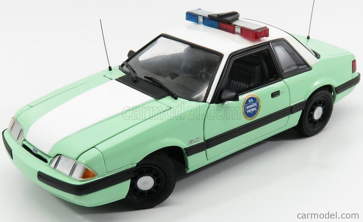 GMP//ACME 1:18 1988 FORD MUSTANG UNITED STATES BORDER PATROL SSP 18845