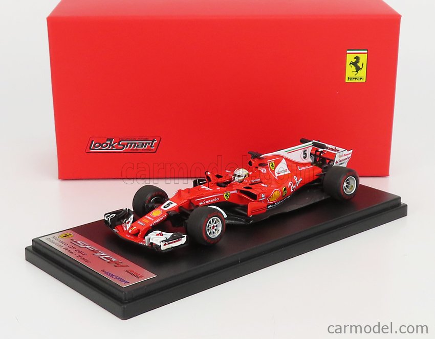 Miniature Looksmart Ferrari Belgique 2015 - Sebastian Vettel, échelle 1/43, F1 Collection