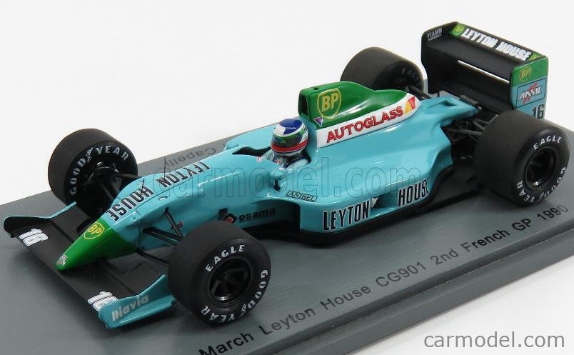 SPARK-MODEL S2979 Scale 1/43 | LEYTON HOUSE F1 CG901 N 16 2nd FRENCH GP ...
