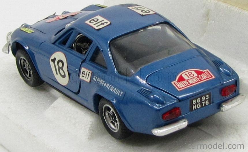 Polistil 1/25 1/24 - Alpine Renault A110 1600 S Rally Monte Carlo 1973 N°18
