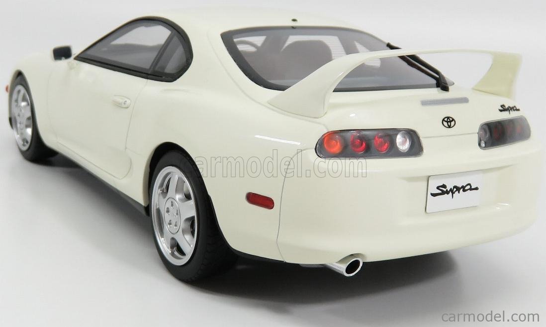 OTTO-MOBILE OT236 Scale 1/18 | TOYOTA SUPRA MK4 1995 WHITE