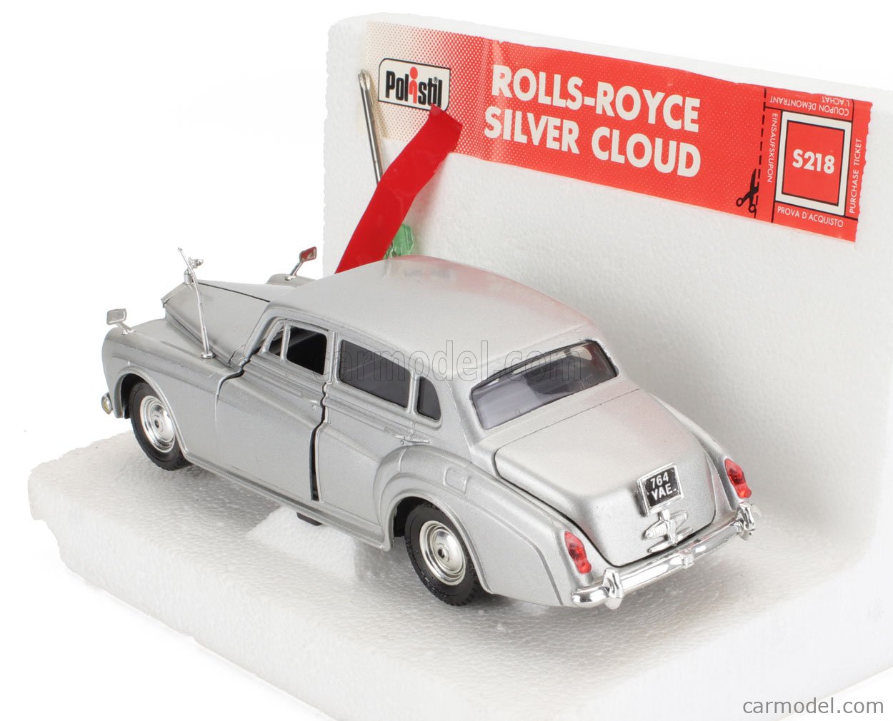 Politoys 1/43 - Rolls Royce Silver Cloud Grise - Miniature De Collection Sans Boîte