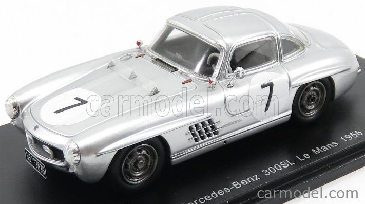 MERCEDES BENZ - 300SL N 7 24h LE MANS 1956 P.METTERNICH - W.VON EINSIEDEL