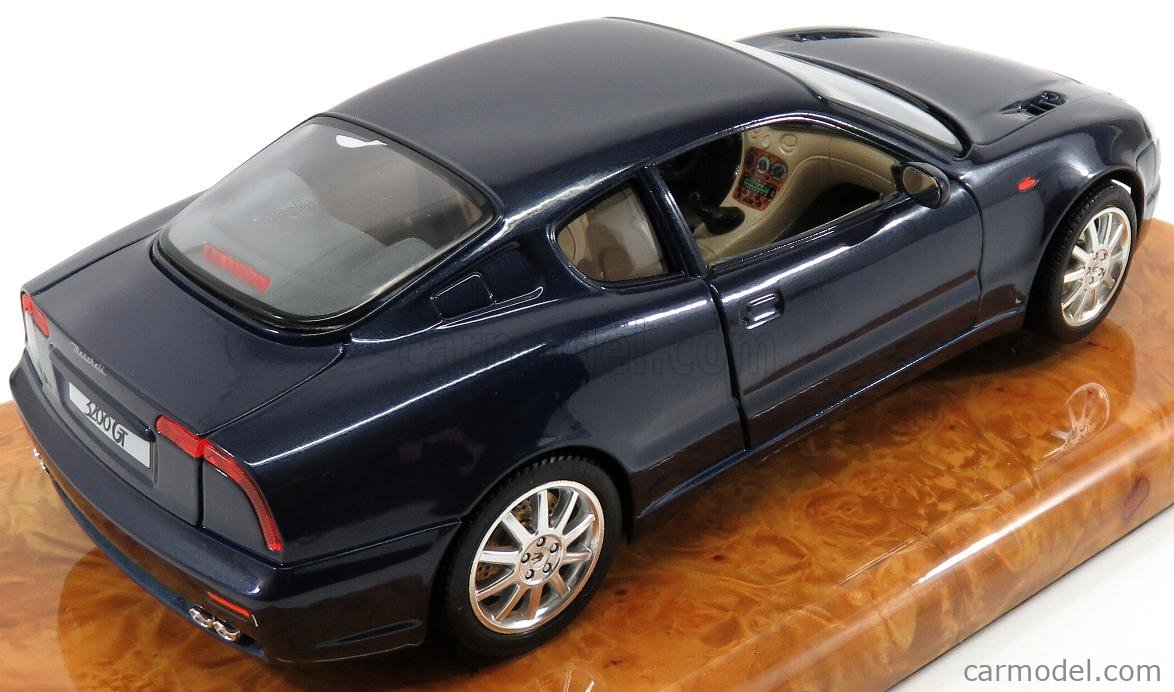 BURAGO 110654 Scale 1/18 | MASERATI 3200 GT COUPE 1998 BLUE MET