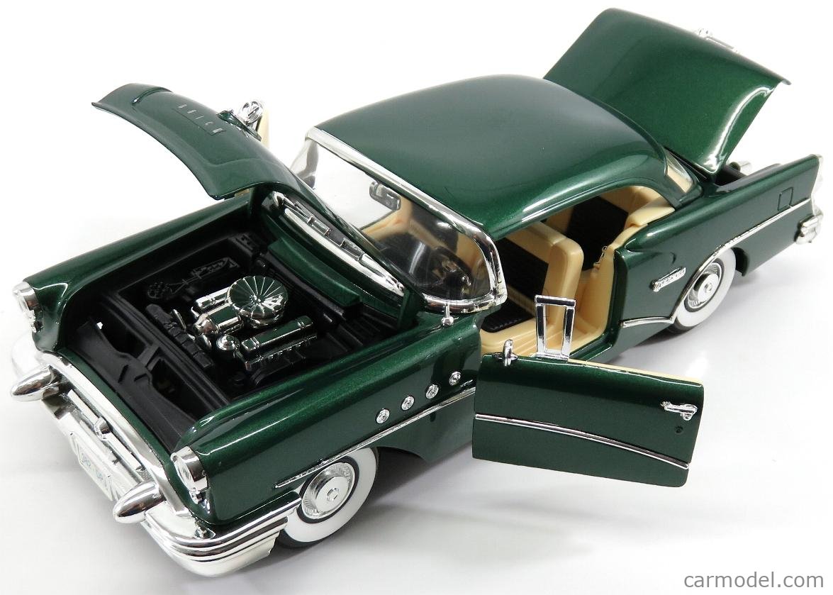MIRA-SPAIN 6134 Scale 1/18 | BUICK CENTURY 1955 GREEN MET