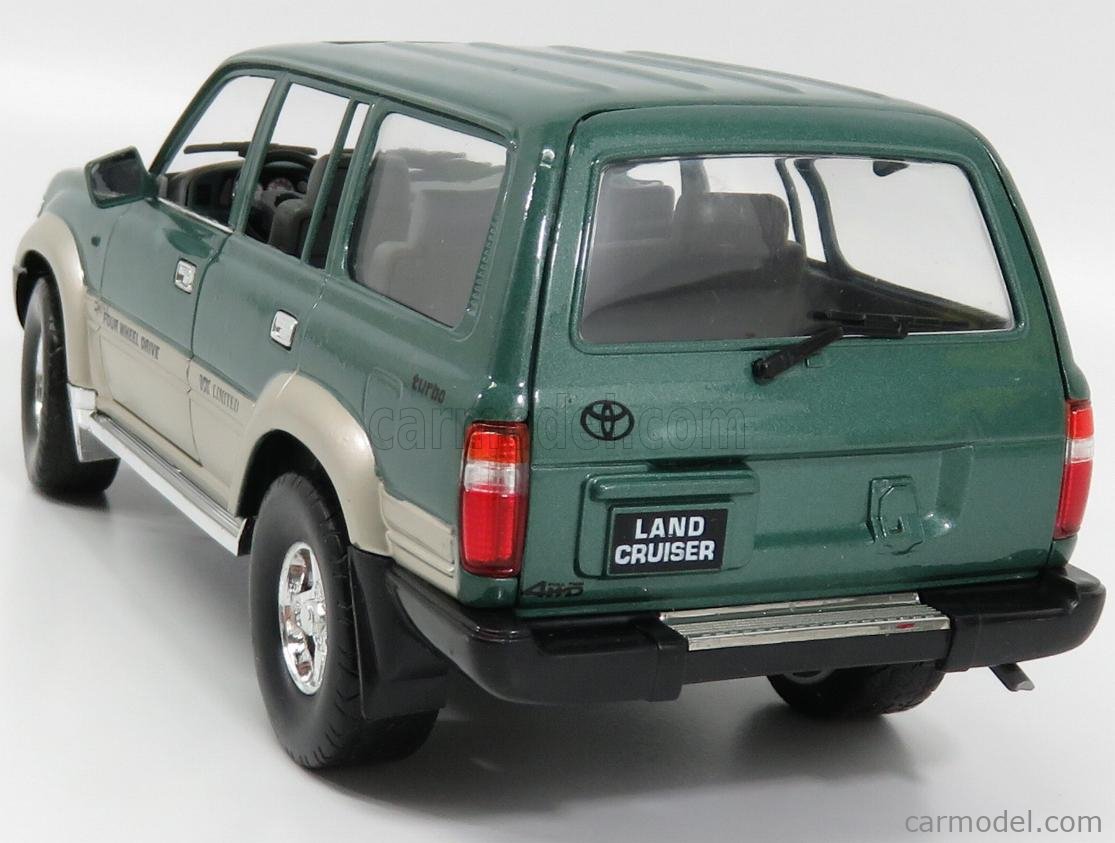 YAT-MING 92098GR Scale 1/18 | TOYOTA LAND CRUISER 1992 GREEN