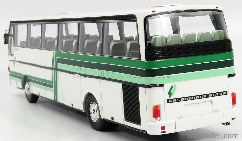 Setra S215 Hd Autobus Kassbohrer 1981 White Green NEOSCALE 1:43 NEO45370 Model 