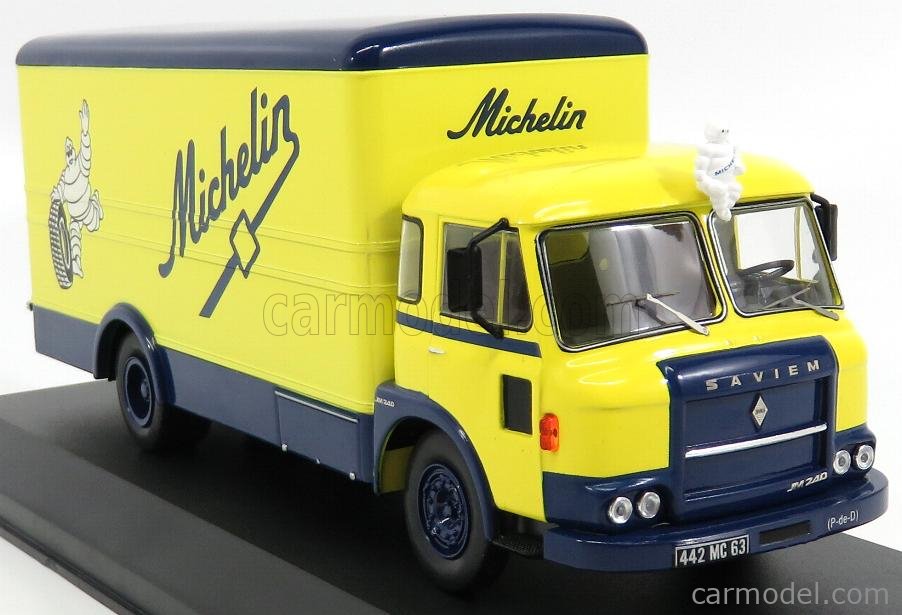 Camion De Dépannage CIJ France 9.21 - Saviem JM 240 De 1962, Miniature 1/10 En Métal