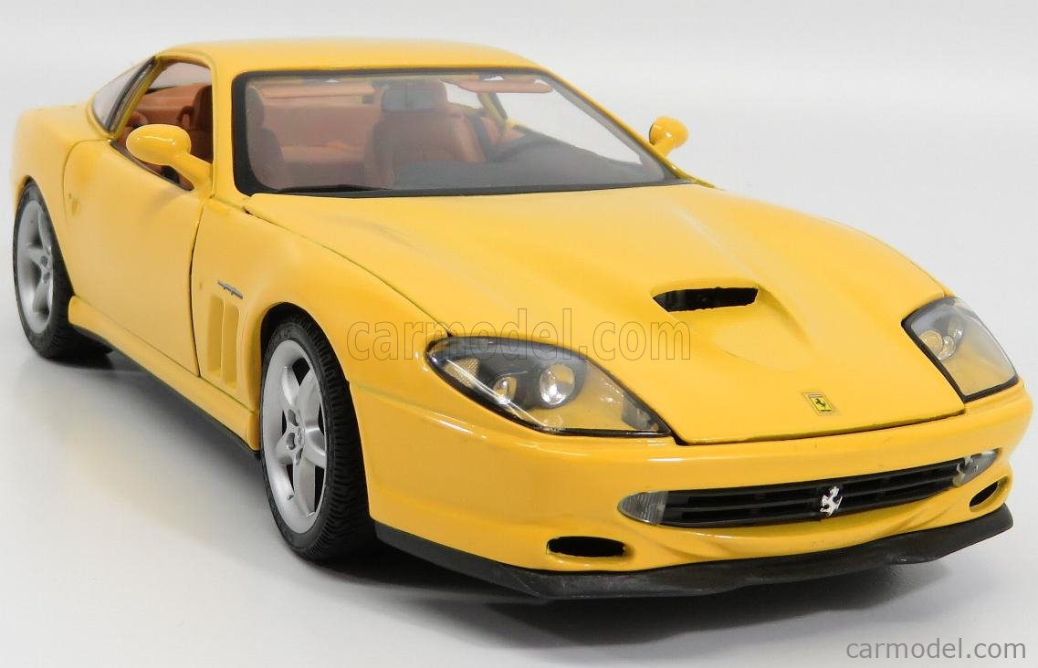 LJ982 BURAGO GOLD 3354 1/18 1:18 Voiture Ferrari 550