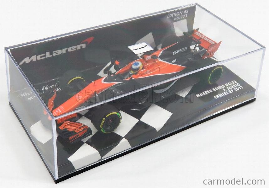 MINICHAMPS 537174314 Scale 1/43 | MCLAREN F1 MCL32 HONDA N