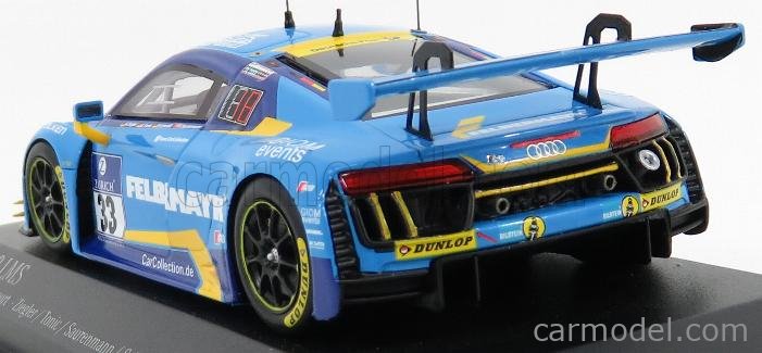 MINICHAMPS 437161133 Scala 1/43  AUDI R8 LMS N 33 24h NURBURGRING