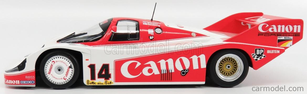 PORSCHE - 956K TEAM CANON RACING N 14 3rd 1000km NURBURGRING 1983 K.ROSBERG  - J.LAMMERS - J.PALMER
