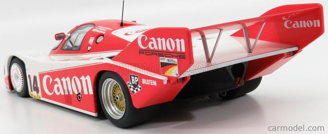 セール爆買い1/18 ミニチャンプス ポルシェ 956K CANON RACING No.14 NURBURGRING 1000KM 1983 3rd(PMA,MINICHANPS,限定600台) レーシングカー