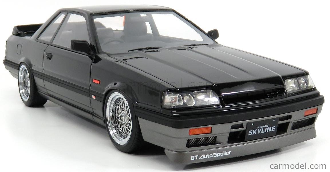 Ignition Model Ig0996 Scale 1 18 Nissan Skyline Gts R R31 Coupe 1985 Black Grey