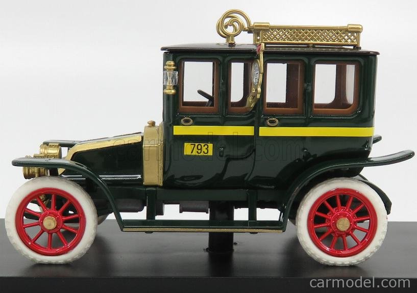 1907 1/43 Rio 4548-renault tipo x taxi green 
