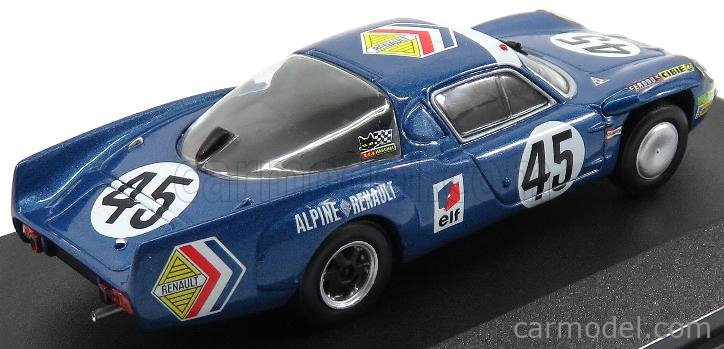 Alpine A210 Gordini Le Mans 1968 OPO 10 G023 Atlas Collection 1/43 