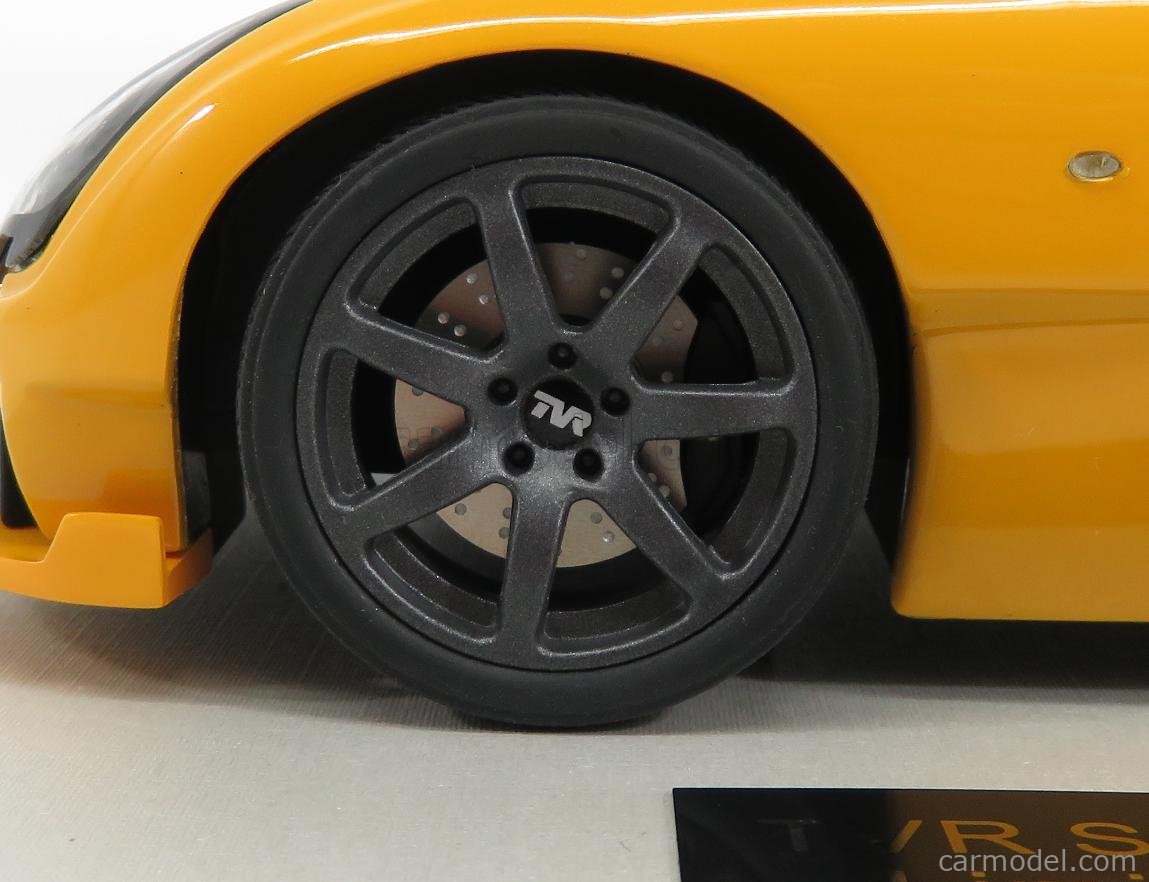 LS-COLLECTIBLES LS008B Scale 1/18 | TVR SAGARIS 2005 ORANGE MET