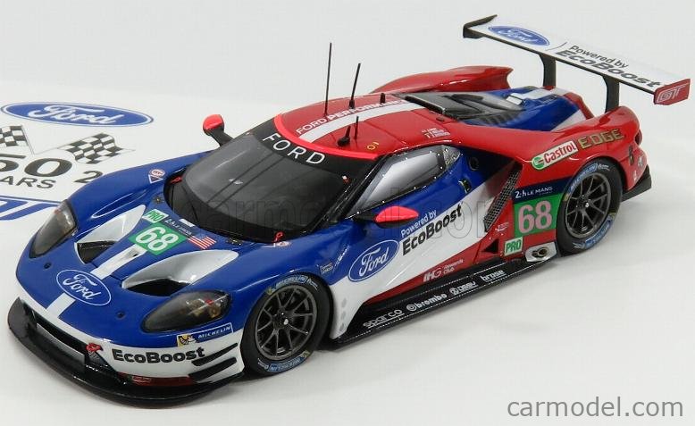 TRUESCALE TSM430183 Scale 1/43 | FORD USA SET 2X GT40 MKII TEAM SHELBY ...