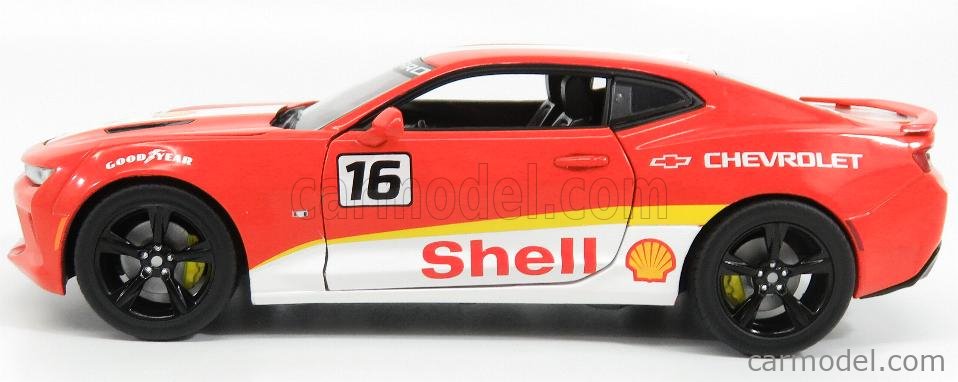 Shell Oil RACING 2017 CHEVY Camaro SS DIE-CAST AUTO 1:24 Greenlight 8 pollici 18239 