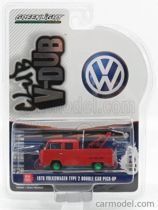 GREENLIGHT 29870E Scale 1/64 | VOLKSWAGEN T2 DOUBLE CABINE PICK-UP ...