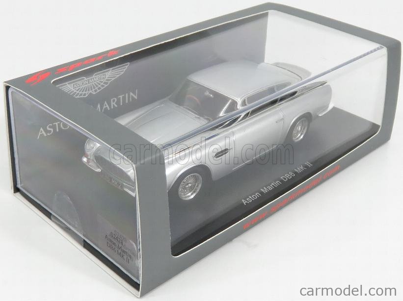 SPARK-MODEL S2428 Scale 1/43 | ASTON MARTIN DB6 MKII 1969 SILVER