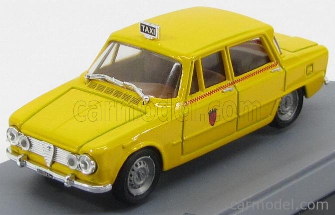Diecast model cars Alfa Romeo Giulietta 1/43 Rio T.I. No.7 Rally des Lions 1961
