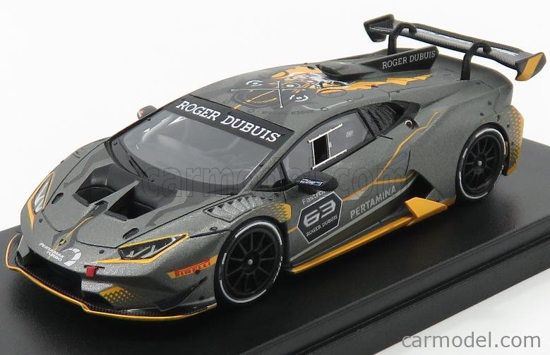 LOOKSMART LS483 Scale 1/43 | LAMBORGHINI HURACAN LP620-2 EVO N 63 SUPER ...