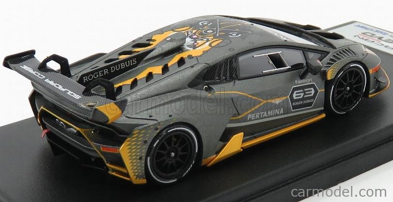 LOOKSMART LS483 Scale 1/43 | LAMBORGHINI HURACAN LP620-2 EVO N 63 SUPER ...