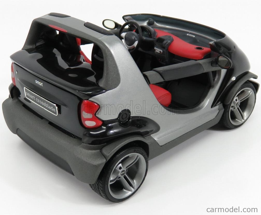 ミニカー 1/18 Smart fortwo cabrio Smart Fortwo Cabrio Blue & Black 1/18 Minichamps - Used 2007