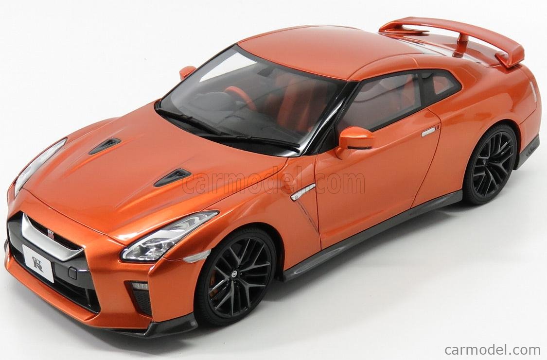 KYOSHO KSR18020OR Scale 1/18 | NISSAN GT-R (R35) COUPE 2017 ORANGE MET