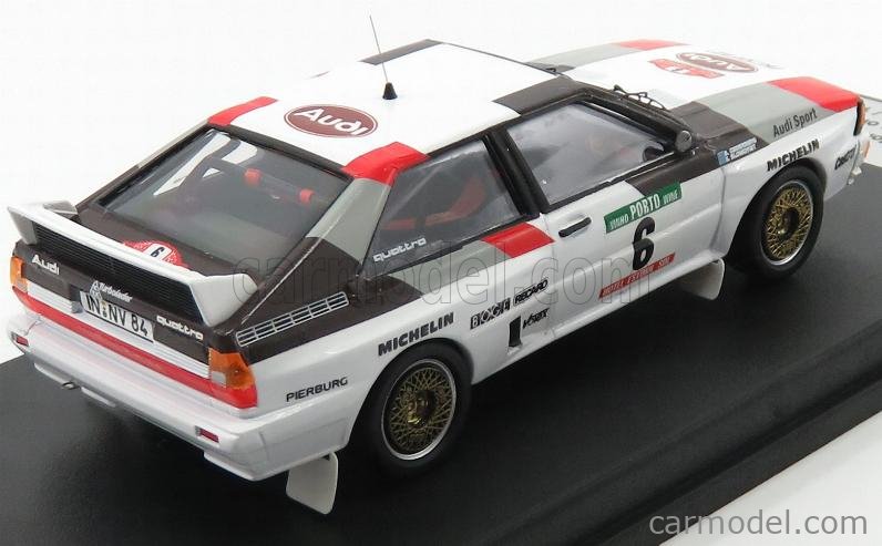 TROFEU RRAL053 Scale 1/43 | AUDI QUATTRO N 6 RALLY OF PORTUGAL