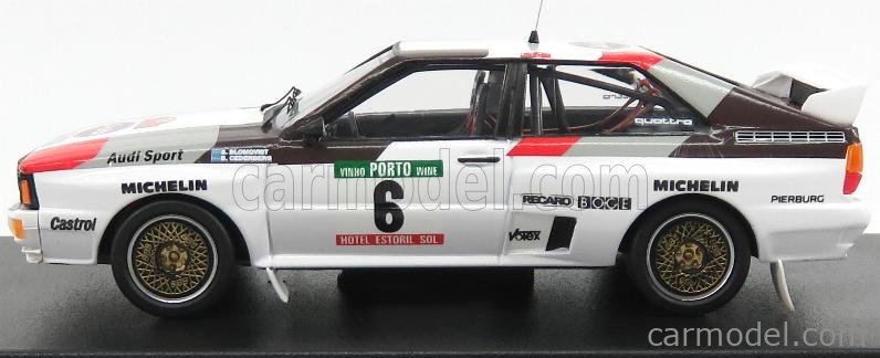 TROFEU RRAL053 Scale 1/43 | AUDI QUATTRO N 6 RALLY OF PORTUGAL