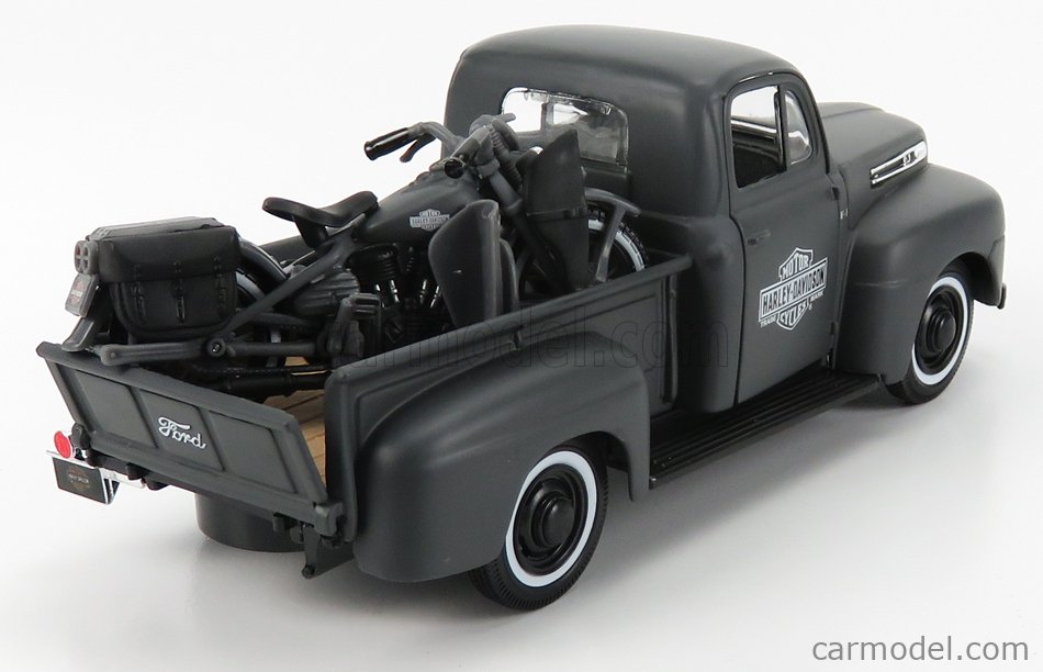 Miniature Pickup Ford F-1 et WLA Flathead Harley-Davidson - Motorcycles Legend shop