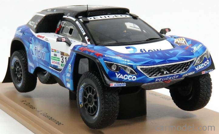 PEUGEOT - 3008 DKR N 318 RALLY DAKAR 2017 R.DUMAS - A.GUEHENNEC