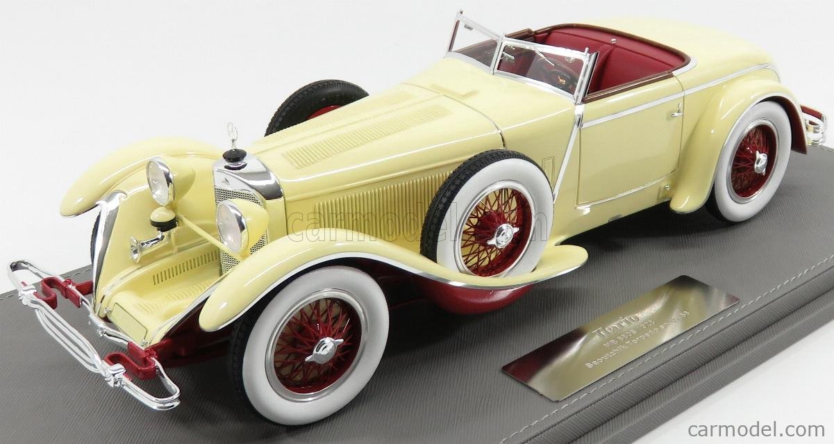 Ilario MB 680S Rennsport Sindelfingen 1… 1/43 MERCEDES-BENZ 680S RENNSPORT SINDELFINGEN CABRIOLET