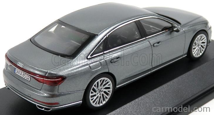 Audi A8 L Monsun Grey 1:43 iScale Dealer Pack Model Car Diecast 8131