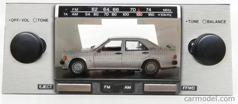 １／４３Ｍｅｒｃｅｄｅｓ　Ｂｅｎｚ１９０Ｅ　２．３−１６　１of２１６０pcs. 1/43 Mercedes Benz 190E 2.3 16V 1984 “Custom” (Metallic Red