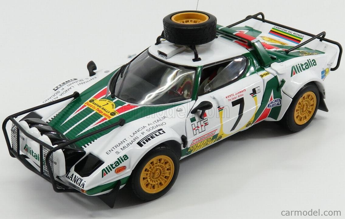 LANCIA - STRATOS HF ALITALIA N 7 3rd RALLY SAFARI 1977 S.MUNARI - P.SODANO