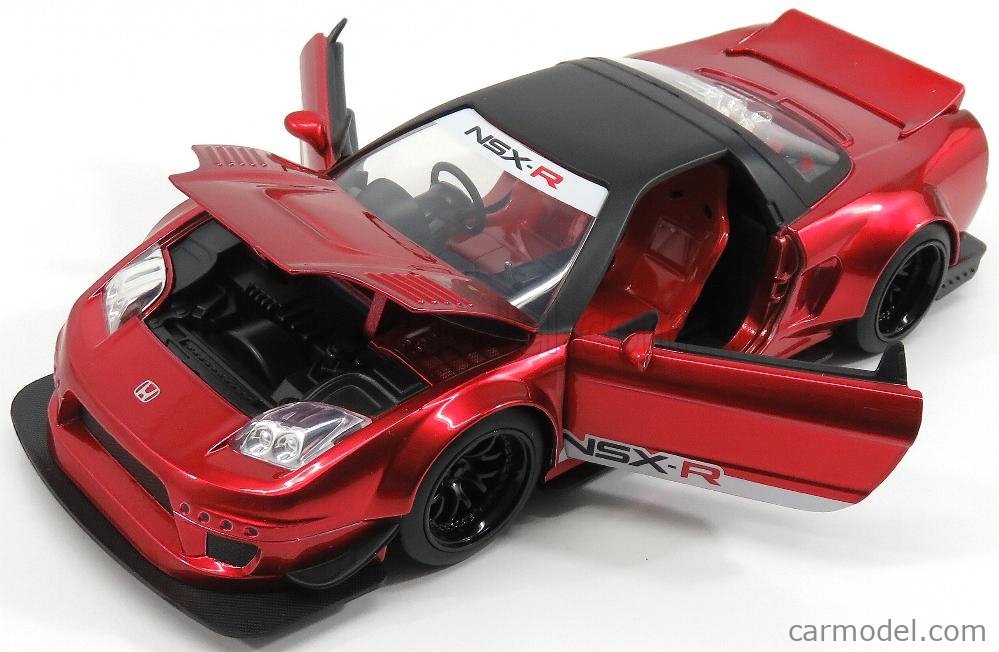 Jada rm Scale 1 24 Honda Nsx Type R Japan Spec Widebody 1992 Red Met Matt Black