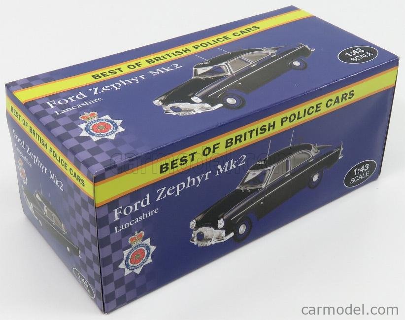 FORD ZEPHIR MKII NEW ZELANDE POLICE VANGUARDS VA06105 1:43 de refer