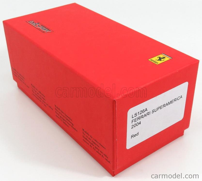 LOOKSMART LS126A Scale 1/43 | FERRARI F575 SUPERAMERICA 2004 RED