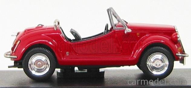 SPARK-MODEL S1498 Scale 1/43 | FIAT 500 GAMINE SPIDER 1967 RED