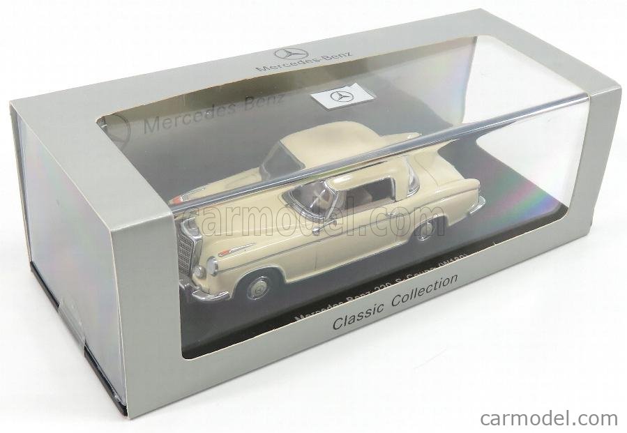 Mercedes 220 Cabriolet 1/43 Spielwaren Danhausen Metal 43 - Neuf Complet