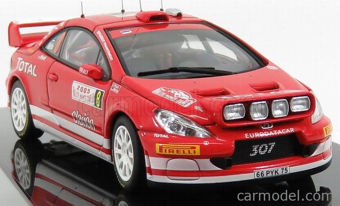 AUTOART PEUGEOT 307 WRC Rallye Monte Carlo 2005 M. Gronholm 1/43 60555 AUTOART PEUGEOT 307 WRC Rallye Monte Carlo 2005 M. Gronholm 1/43 60555