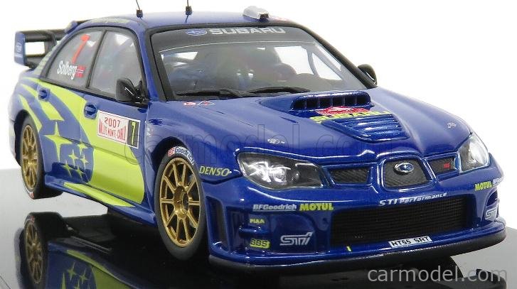 SUBARU - IMPREZA WRC N 7 RALLY MONTECARLO 2007 P.SOLBERG - P.MILLS