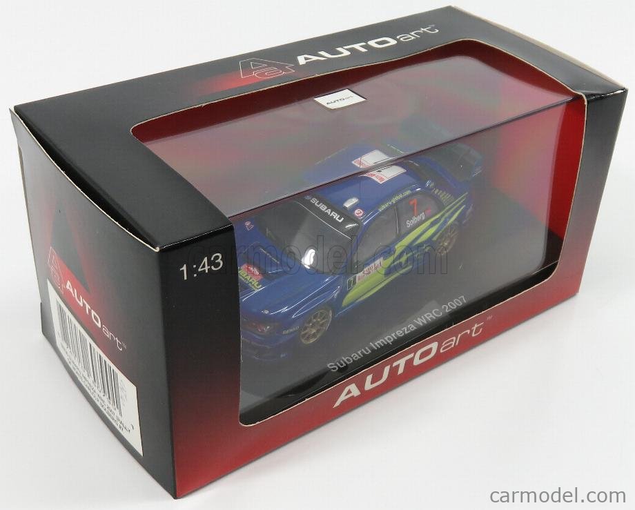 AUTOART 60790 Scale 1/43 | SUBARU IMPREZA WRC N 7 RALLY MONTECARLO